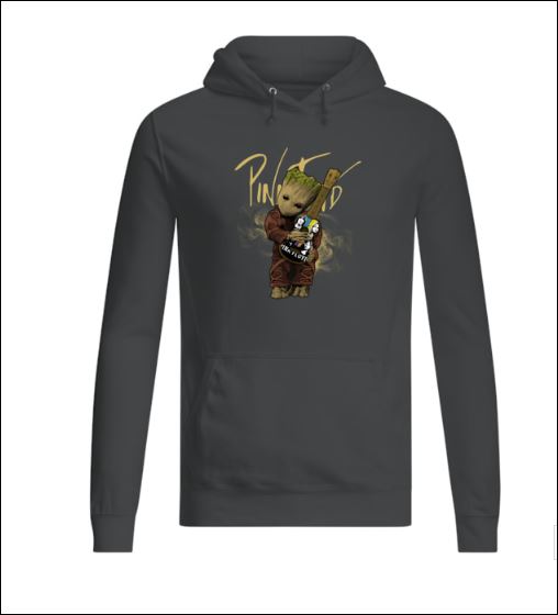 Baby Groot hug Pink Floyd guitar shirt, hoodie, tank top
