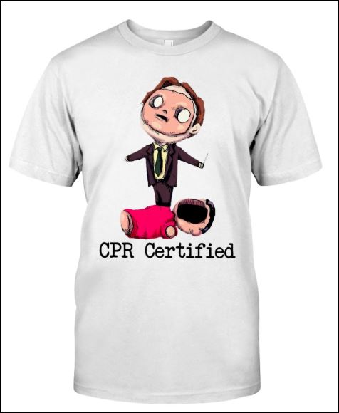 CPR certified shirt