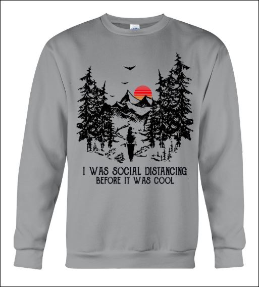 I was social distancing before it was cool sweater