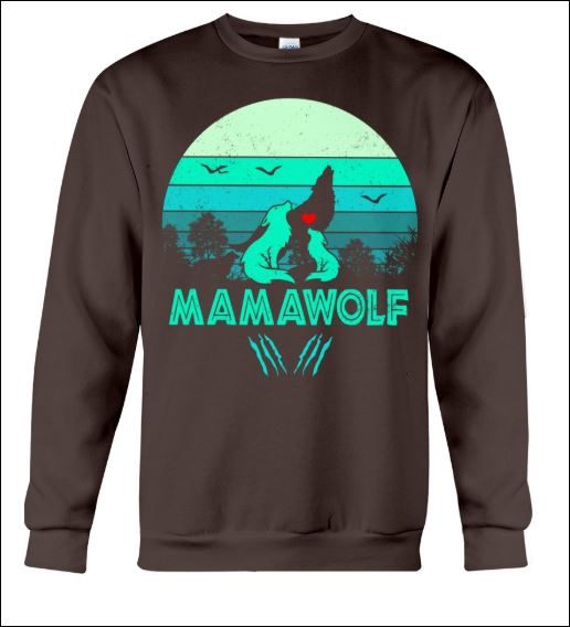 Mama wolf vintage sweater