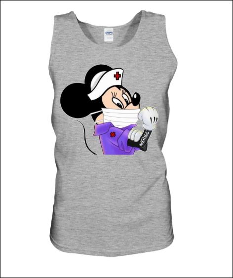 Minnie Mouse nurse stay strong tank top