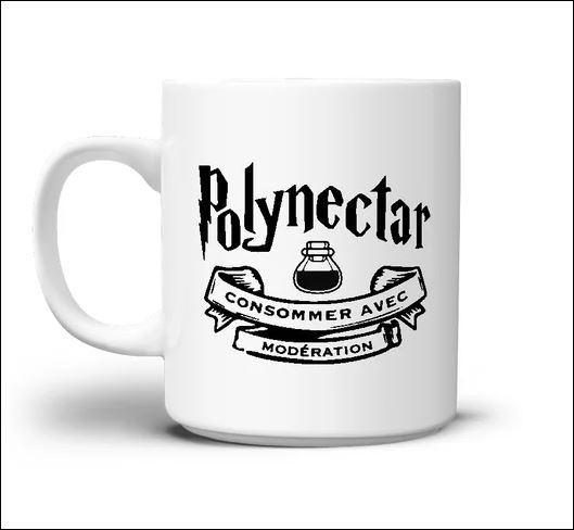 Polynectar consommer avec moderation mug