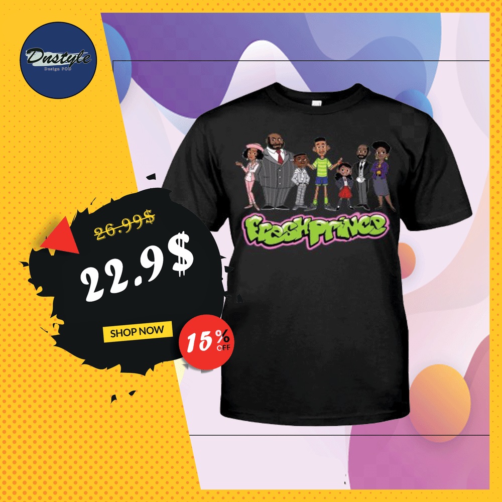 The Fresh Prince of Bel-Air characters shirt