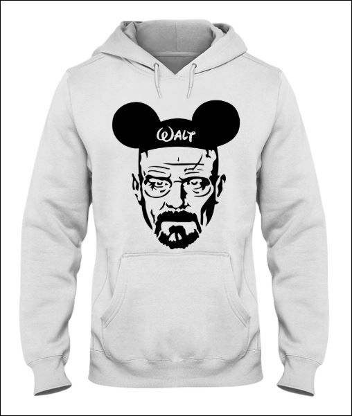 Walter White and Mickey Mouse hoodie