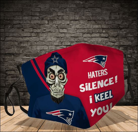Achmed New England Patriots haters silence i keel you face mask