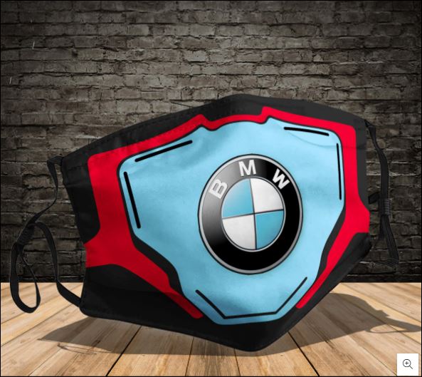 BMW logo face mask