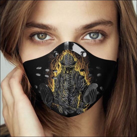 Firefighter hero filter activated carbon Pm 2.5 Fm face mask