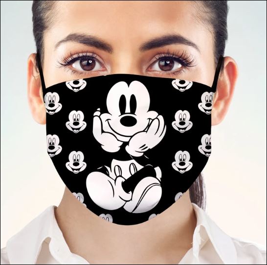 Mickey mouse face mask