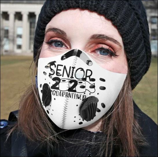 Senior 2020 quarantined filter activated carbon Pm 2.5 Fm face mask