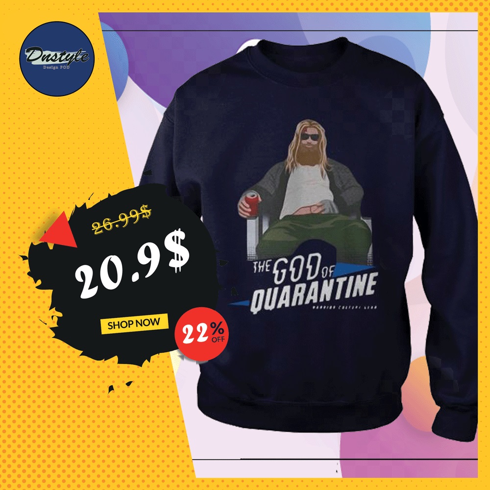 Thor the God of quarantine sweater