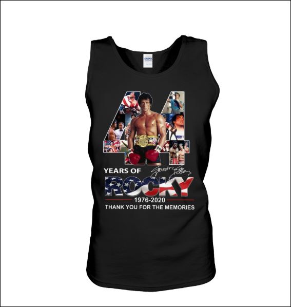 44 years of Rocky tank top
