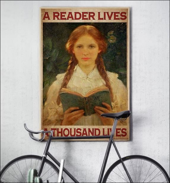 A reader lives a thousand lives poster 2