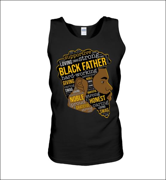 Black father tank top