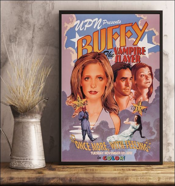 Buffy the vampire slayer once more with feeling poster 3