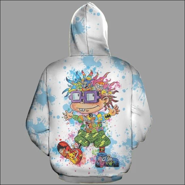 Chuckie Finster 3D zip hoodie back