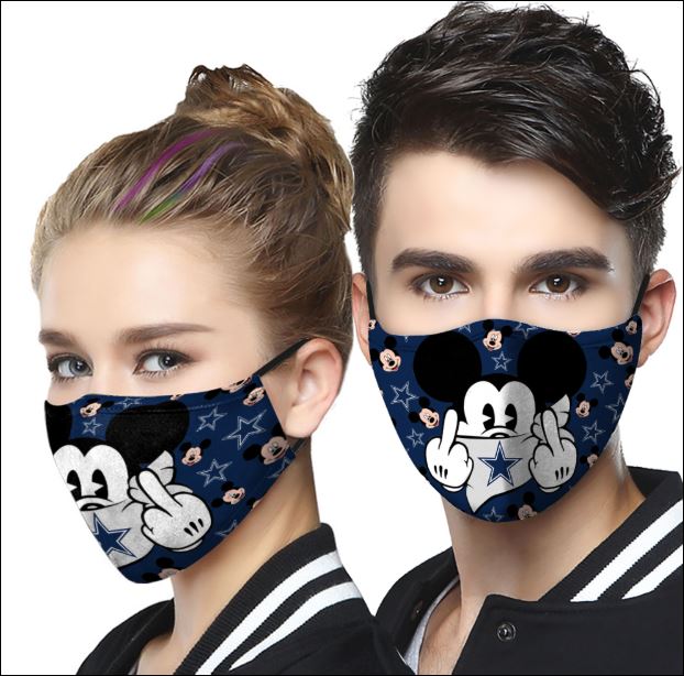 Dallas Cowboys Mickey mouse face mask