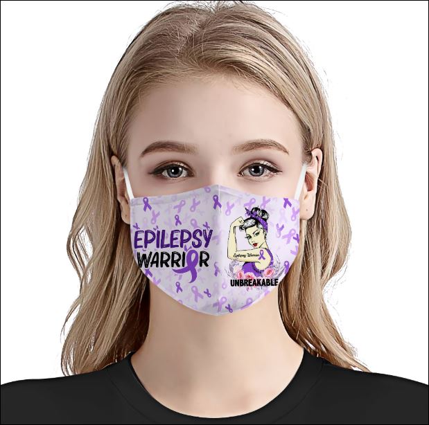 Epilepsy Awareness face mask