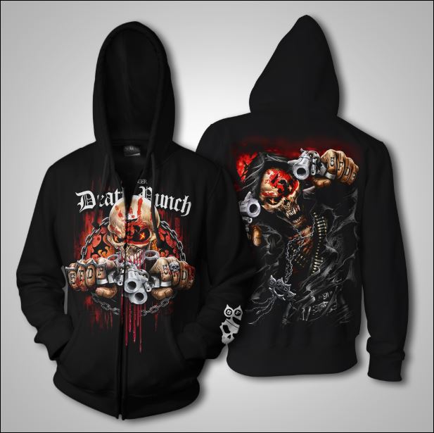 Five Finger Death Punch 3D zip hoodie