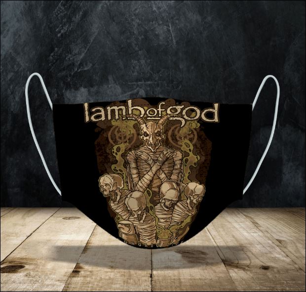Lamb of God face mask