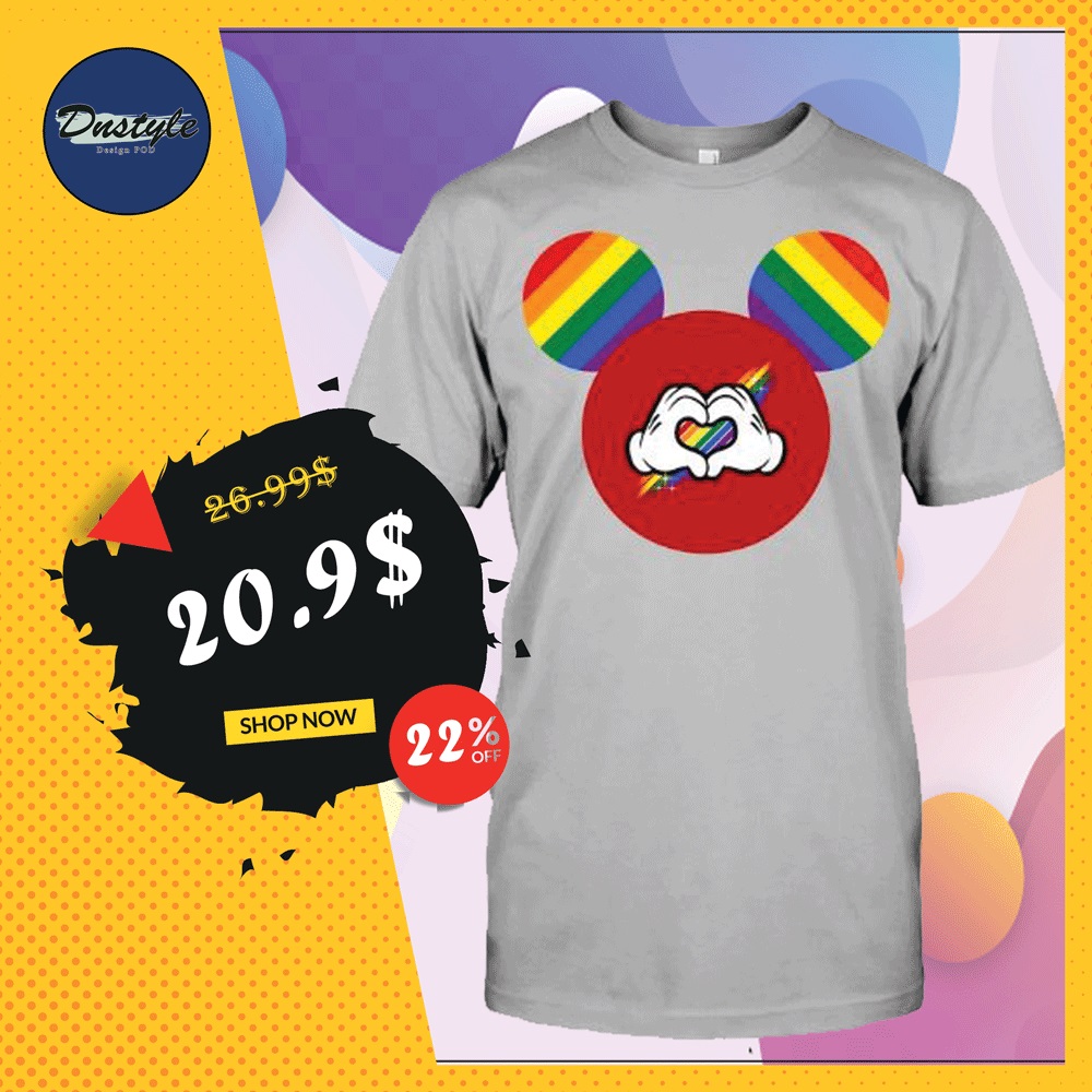 Mickey mouse LGBT shirt