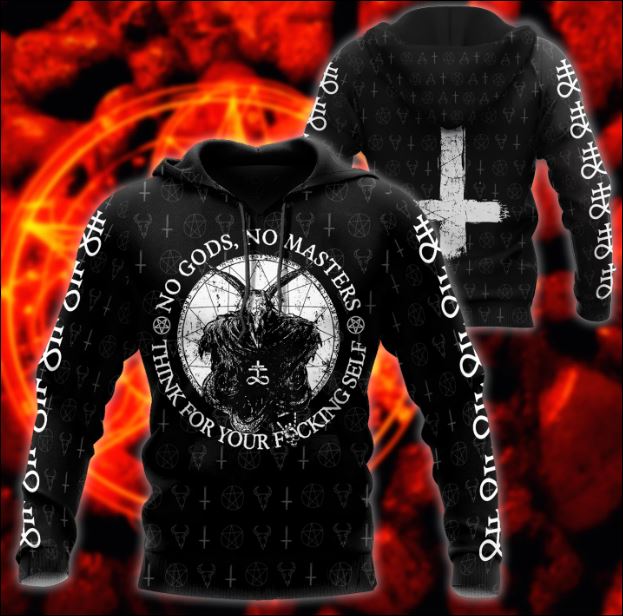 Satanic Tribal 3D hoodie