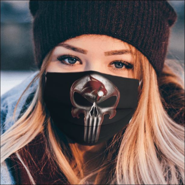 Texas State Bobcats The Punisher face mask