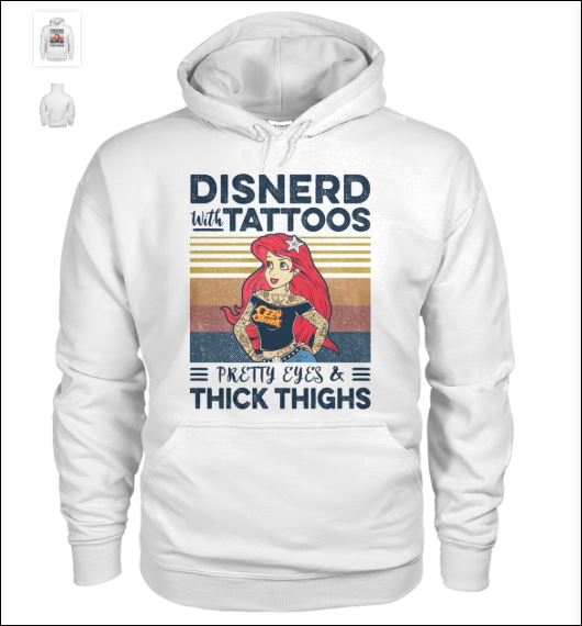 Aria Disnerd with tattoos pretty eyes and thick thighs hoodie