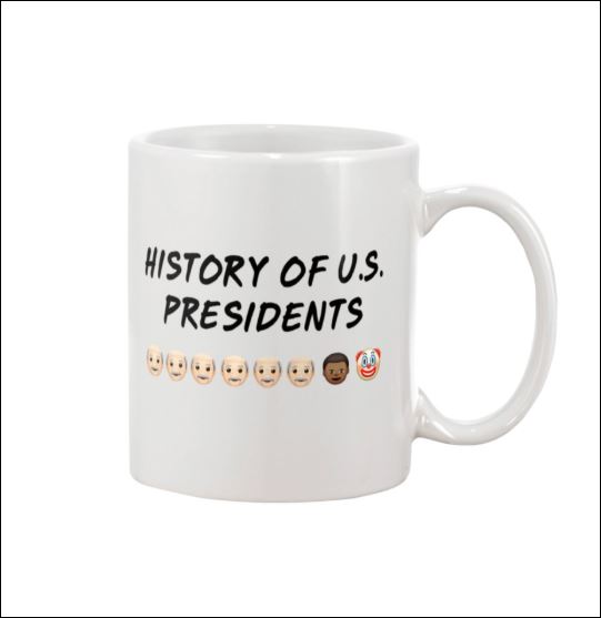 History of US presidents mug