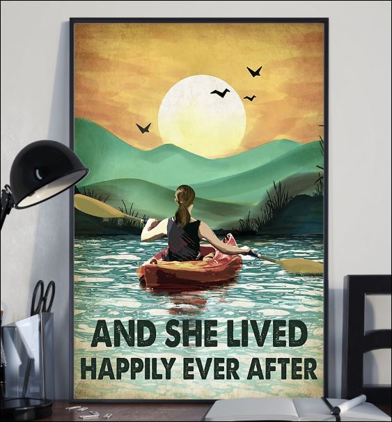 Kayak and she lived happily ever after poster 2