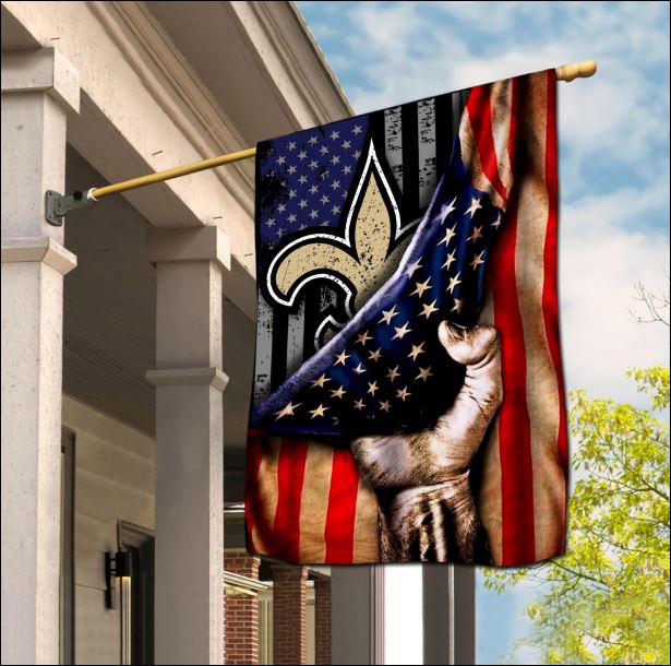 New Orleans Saints American flag