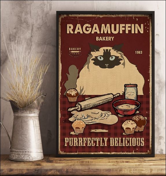 Ragamuffin bakery purrfectly delicious poster 3
