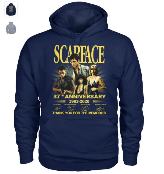 Scarface 37th anniversary hoodie