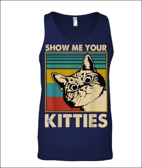 Show me your kitties vintage tank top