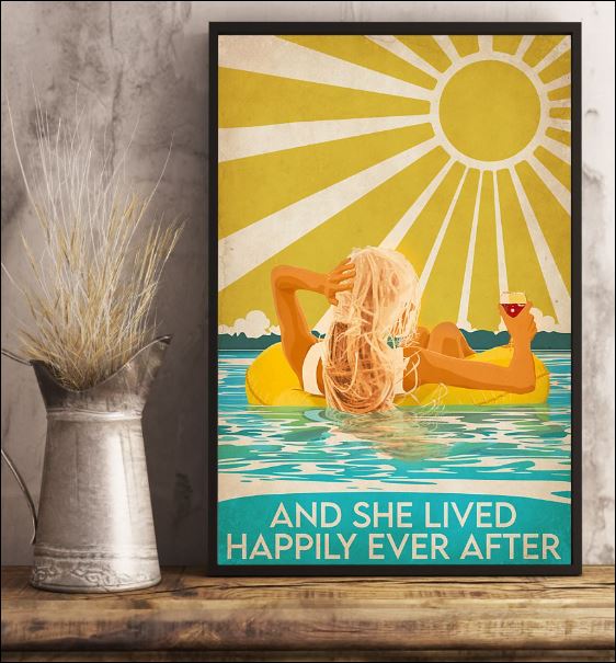 Swimming Blonde and she lived happily ever after poster 3