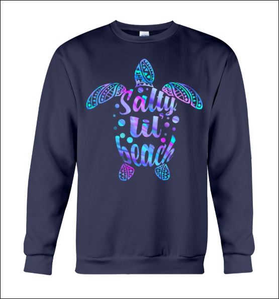 Turtle salty lil beach sweater
