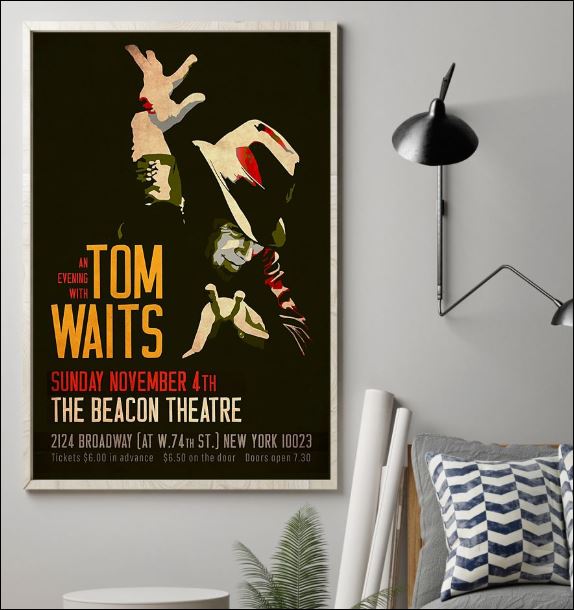 An evening with Tom Waits poster 1