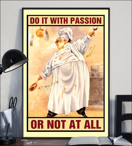Chef do it with passion or not at all poster 2