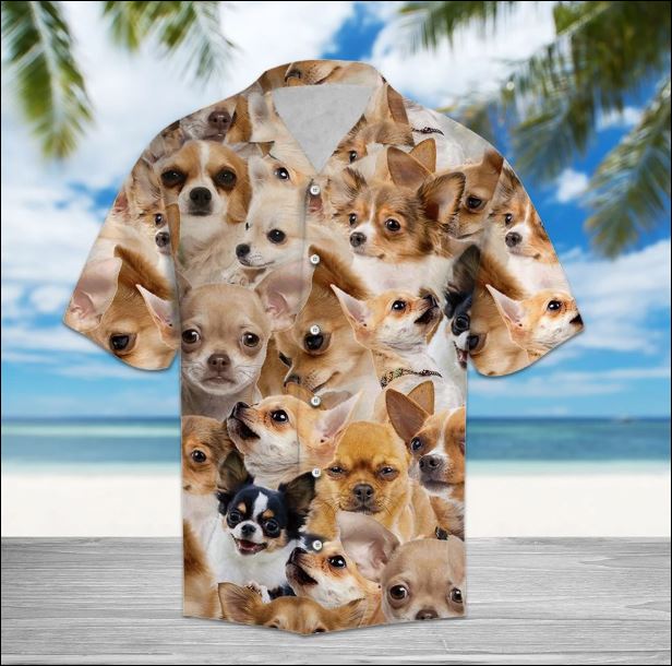 Chihuahua hawaiian shirt