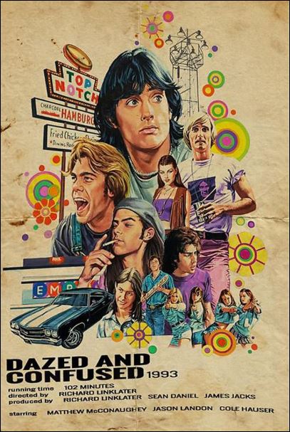 Dazed and confused 1993 poster