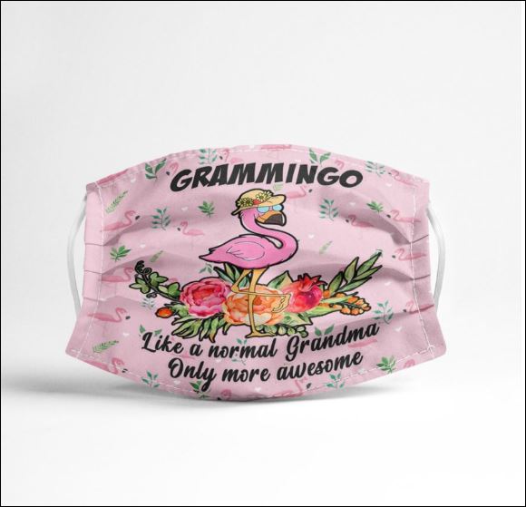 Grammingo like a normal grandma only more awesome face mask