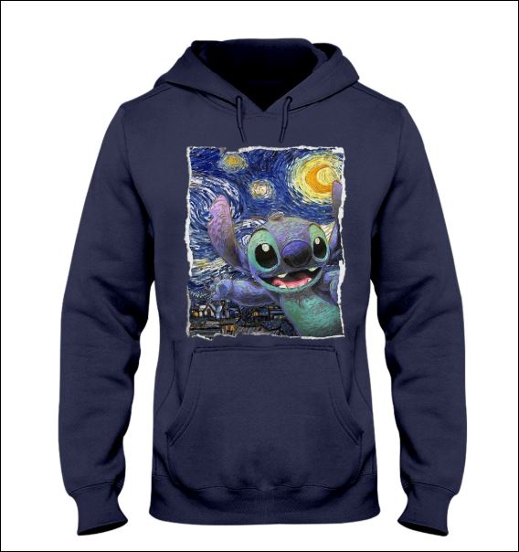 Stitch Starry night hoodie