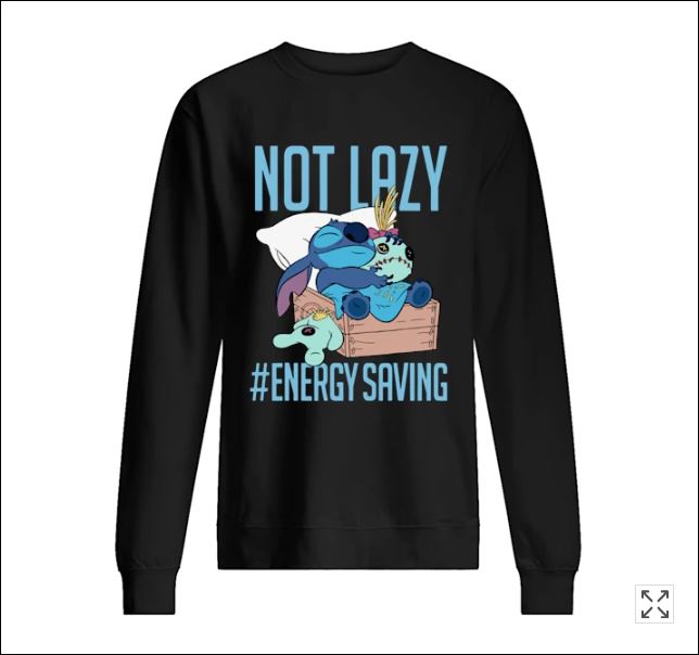 Stitch not lazy energy saving sweater