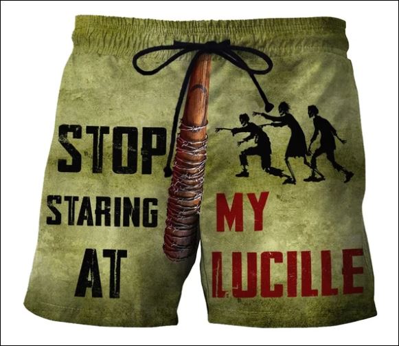 Stop staring at my lucille beach short