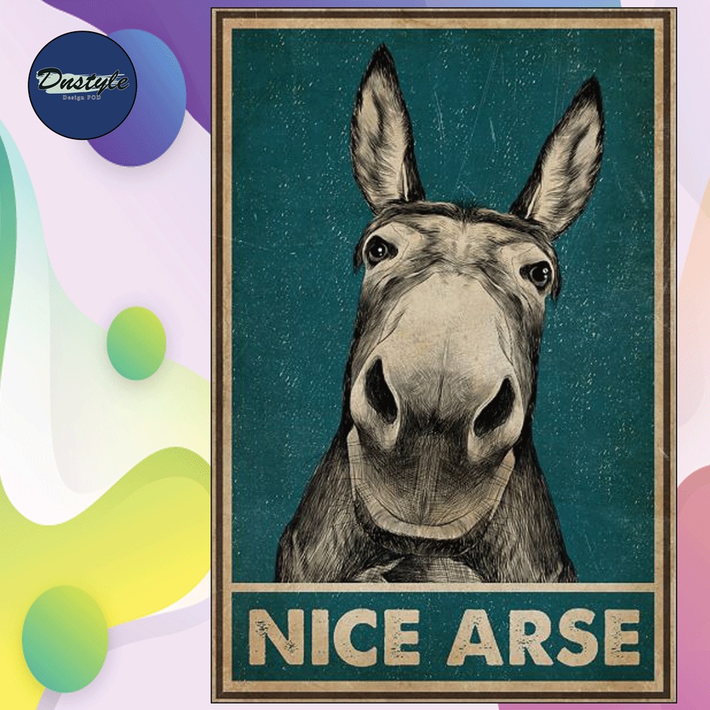 Donkey nice arse poster