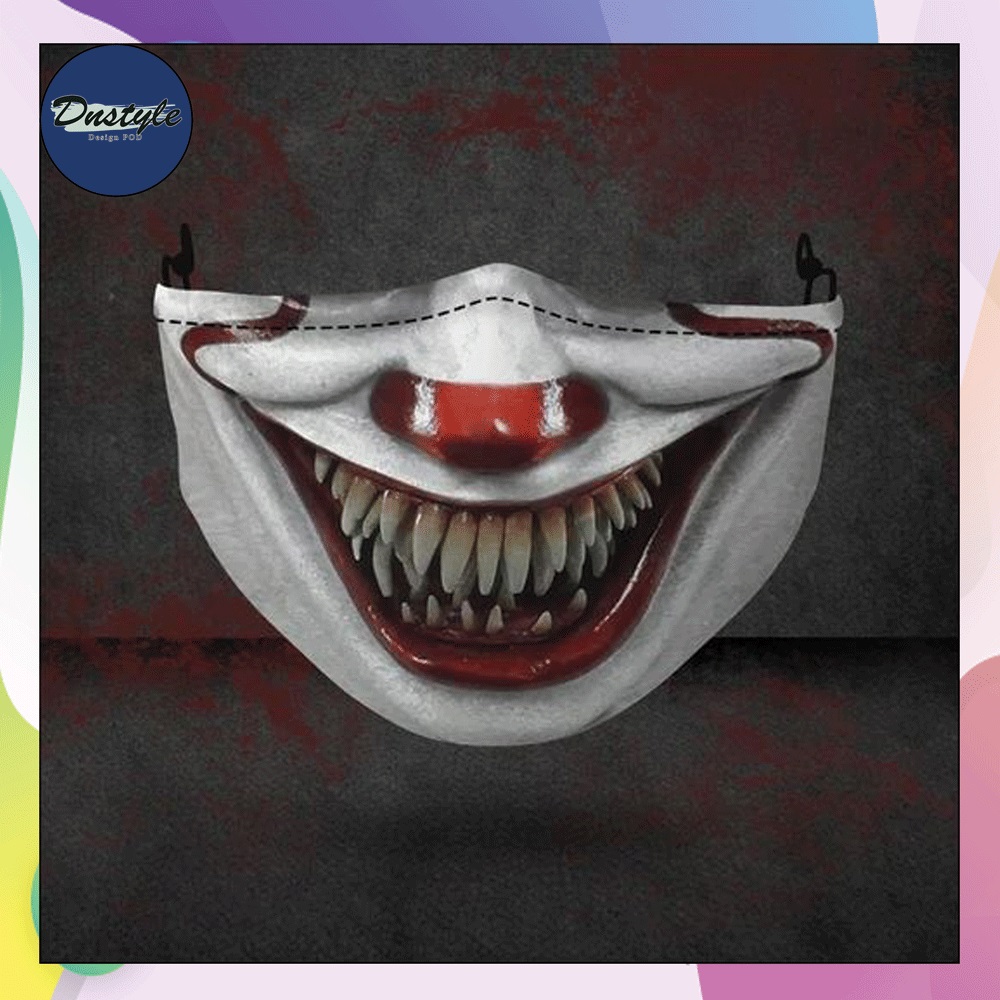 Pennywise mouth 3D face mask