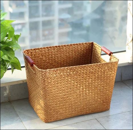 Seagrass Basket rattan bamboo