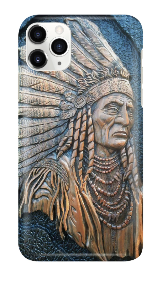 Native American ceramics 3D phone case 1