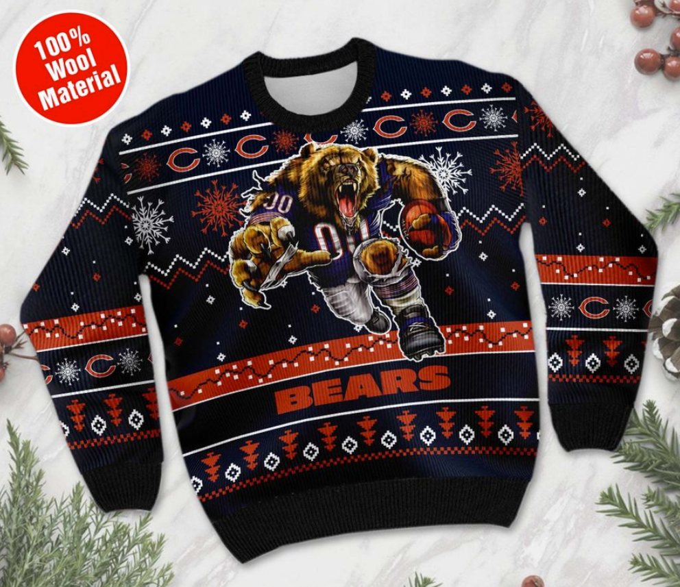 Chicago Bears ugly sweater