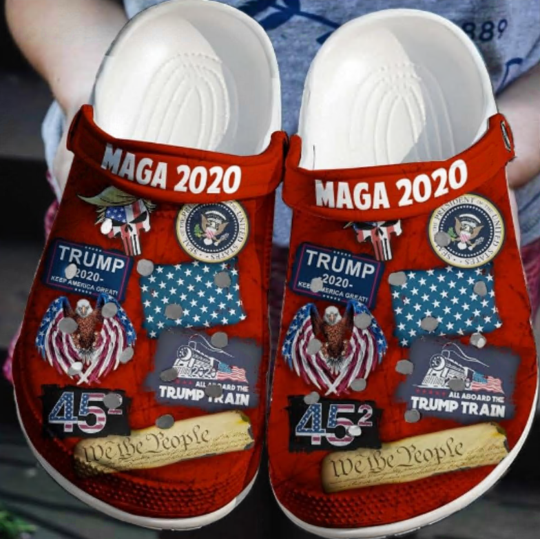 Donald Trump Maga 2020 crocs crocband