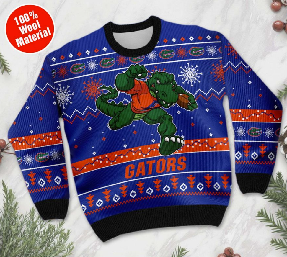 Florida Gators football ugly sweater 1